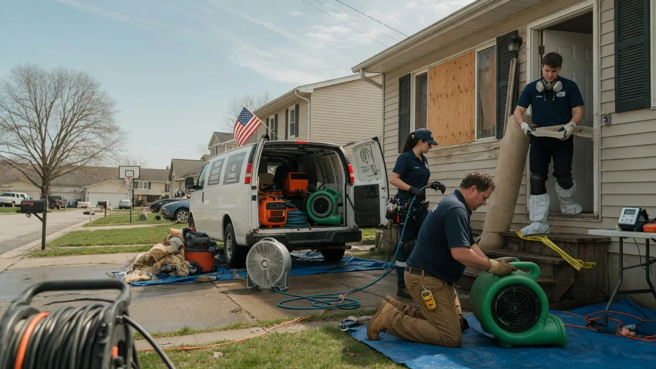 Water Damage Restoration in Wallis, TX near me